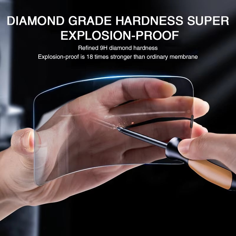 iPhone 16 Pro 3 Pack Full Cover Anti-Spy Screen Protector